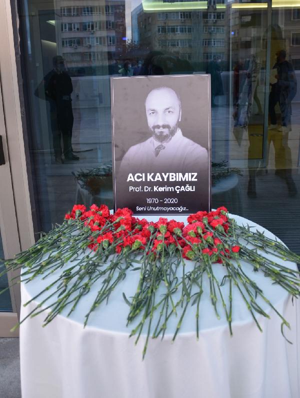 Koronavirüsten ölen Prof. Dr. Çağlı için anma töreni • Sonsöz Gazetesi